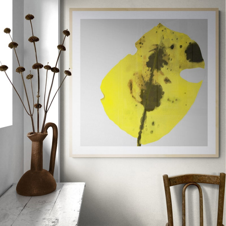 room with prints